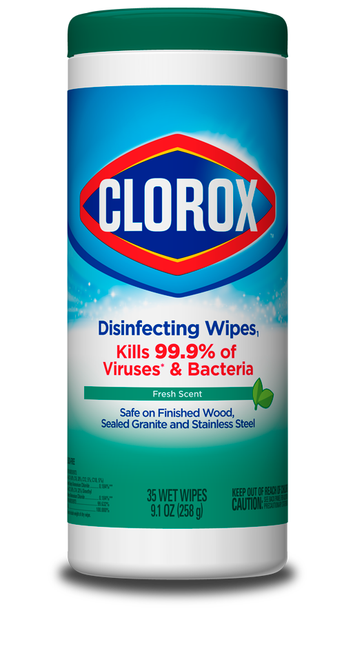 Clorox Wipes Cleaning and Disinfectant Tips